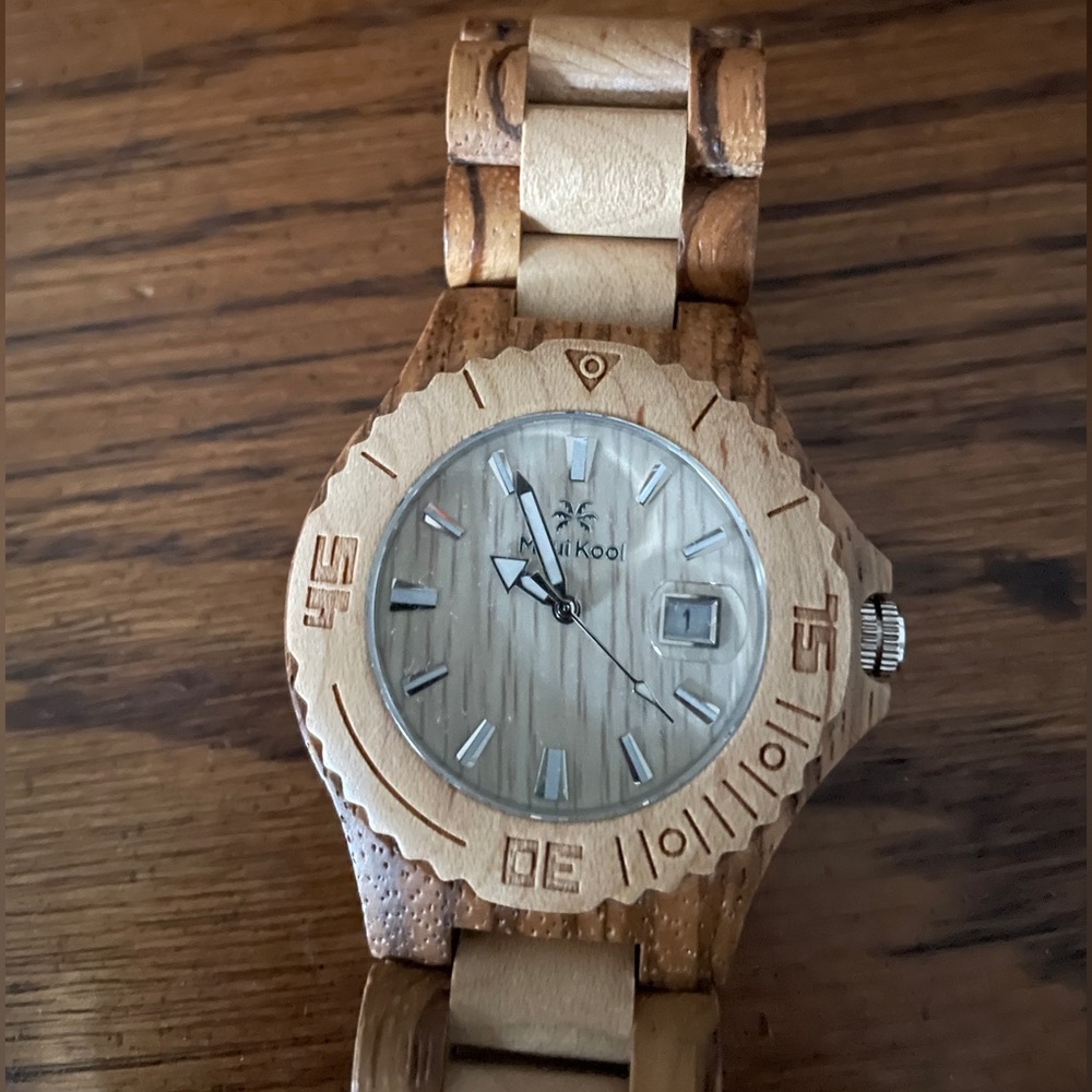 Wooden watch